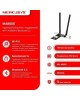 MERCUSYS Сетевой адаптер Wi-Fi + Bluetooth MA80XE AX3000 PCI Express (ант.внеш.несъем.) 2ант