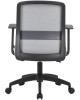 Кресло компьютерное CACTUS Кресло CS-MC333-GY, на колесиках, сетка/ткань, серый