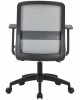 Кресло компьютерное CACTUS Кресло CS-MC333-GY, на колесиках, сетка/ткань, серый