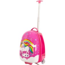 Чемоданы SUPRA STS-1006-B, Rose Unicorn (14052) 19л