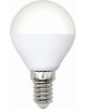 ЭЛЕКТРИКА VOLPE LED-G45-6W/6500K/E14/FR/SLS