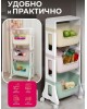 Этажерка VIOLET Junior 3-х ярусная (микс) 771300