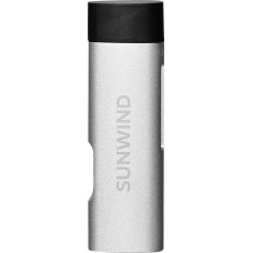 SUNWIND Картридер внешний SW-CR056-S, серебристый