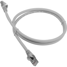 LANMASTER Патч-корд LAN-PC45/S6A-1.5-GY FTP RJ-45 вил.-вилка RJ-45 кат.6A 1.5м серый LSZH