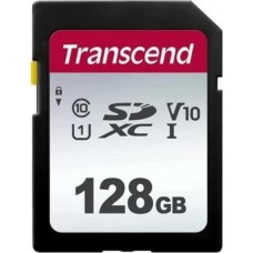 TRANSCEND Флеш карта SDXC 128GB TS128GSDC300S w/o adapter