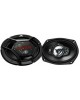 JVC Колонки автомобильные CS-DR6950H, 15x23 см (6x9 дюйм.), комплект 2 шт