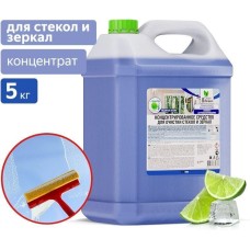 CLEAN&GREEN Концентрированное средство для очистки стекол и зеркал 5 кг. Clean&Green CG8036