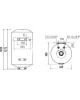 Водонагреватель накопительный электрический THERMEX TITANIUMHEAT 150 V