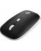OKLICK Мышь Оклик 599MWB черный оптическая (1600dpi) silent беспроводная BT/Radio USB для ноутбука (4but)