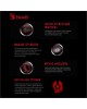 A4TECH Наушники с микрофоном Bloody G220 черный 2м мониторные оголовье (G220 AUX3.5-4PIN + USB)