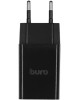 BURO Сетевое зар./устр. BUWA1 10.5W 2.1A USB-A черный (BUWA10S100BK)