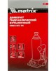 MATRIX Домкрат гидравлический бутылочный, 5 т, h подъема 197-382 мм, в пластиковом кейсе 50776