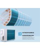 CENTEK Сплит-система CT-65A12 настенная, до 35м2, 12000 BTU, (комплект из 2-х коробок)