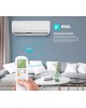 CENTEK Сплит-система CT-65A12 настенная, до 35м2, 12000 BTU, (комплект из 2-х коробок)