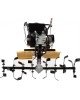 HUTER Мотоблок MK-1000P, бензиновый, 5.1кВт, 7л.с. (комплект из 2-х коробок) [70/5/30]