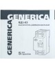 IEK Выключатель дифф.тока УЗО ВД1-63 Generica (MDV15-2-032-030) 32A 4.5kA 30мА AC 2П 230В 2мод серый