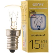 Лампа СТАРТ (12067) 15Вт Е14 OVEN - для духовки