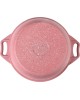 Кастрюля KUKMARA к31tsr а/пр литая 3,0л стекл/кр Trendy style rose