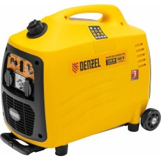 DENZEL Генератор инверторный GT-3200iSE, 3.2 кВт, 230 В, бак 6 л, закрытый корпус, электростартер 94703
