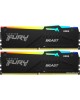 KINGSTON Память DDR5 2x8GB 5600MHz KF556C40BBAK2-16 Fury Beast RGB RTL Gaming PC5-44800 CL40 DIMM 288-pin 1.25В single rank с радиатором Ret KINGSTON Память DDR5 2x8GB 5600MHz KF556C40BBAK2-16 Fury Beast RGB RTL Gaming PC5-44800 CL40 DIMM 288-pin 1.25В single rank с радиатором Ret