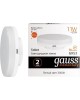 Лампа GAUSS Лампа светодиодная 11Вт цок.:GX53 таблетка 220B св.свеч.бел.теп. Tablet (упак.:10шт) (83811)