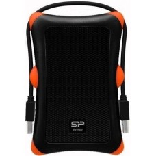 SILICON POWER Внешний диск HDD Armor A30 SP020TBPHDA30S3K, 2ТБ, черный