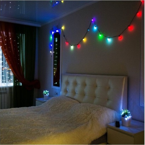 Электрогирлянды NEON-NIGHT (303-549) Гирлянда LED - шарики д.18мм 5 м RGB Электрогирлянды NEON-NIGHT (303-549) Гирлянда LED - шарики д.18мм 5 м RGB