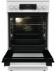 Плита электрическая GORENJE Плита Электрическая GECS5C70WA белый/черный стеклокерамика (без крышки)