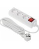 BURO Сетевой удлинитель BU-PS3.5/W 5м (3 розетки) белый (пакет ПЭ)