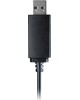A4TECH Наушники с микрофоном HU-10 черный/белый 2м накладные USB оголовье (HU-10/USB/BLACK+WHITE)
