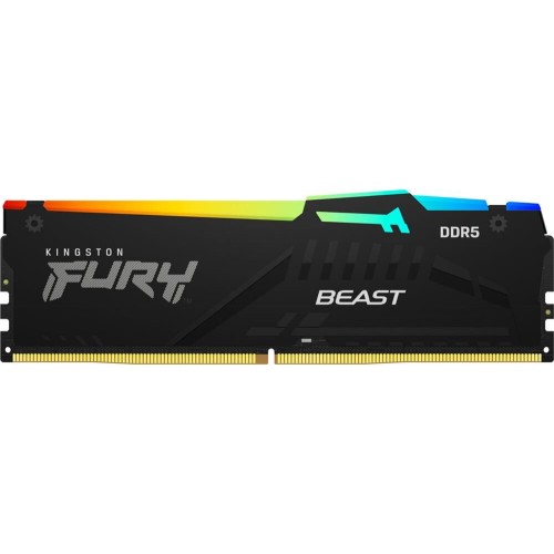 KINGSTON Память DDR5 2x8GB 5600MHz KF556C40BBAK2-16 Fury Beast RGB RTL Gaming PC5-44800 CL40 DIMM 288-pin 1.25В single rank с радиатором Ret KINGSTON Память DDR5 2x8GB 5600MHz KF556C40BBAK2-16 Fury Beast RGB RTL Gaming PC5-44800 CL40 DIMM 288-pin 1.25В single rank с радиатором Ret