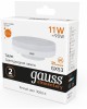 Лампа GAUSS Лампа светодиодная 11Вт цок.:GX53 таблетка 220B св.свеч.бел.теп. Tablet (упак.:10шт) (83811)