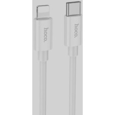 Кабель HOCO (6931474783189) X87i PD USB PD 20W USB-Lightning 8-pin , силикон 1м - белый