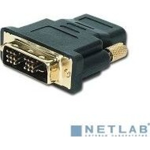 Gembird Переходник HDMI-DVI 19F/25M(мама-папа), золотые разъемы [A-HDMI-DVI-2]