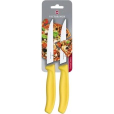 нож VICTORINOX Набор ножей Swiss Classic 6.7936.12L8B (6.7936.12L8B) для пиццы компл.:2предм. желтый блистер