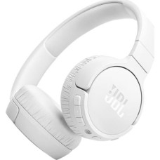 JBL Гарнитура накладные Tune 670NC белый беспроводные bluetooth оголовье ( T670NCWHT)
