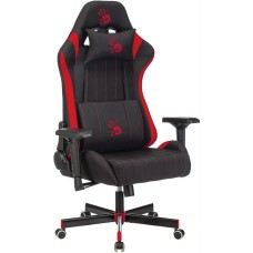 Кресло компьютерное игровое A4TECH Кресло игровое Bloody GC-950 черный/красный текстиль/эко.кожа крестов. металл
