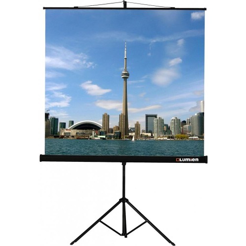 LUMIEN Экран Eco View LEV-100104, 127х127 см, 1:1, напольный