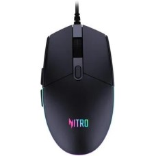 ACER Мышь проводная Nitro OMW400, игровая, оптическая, USB, 6400dpi, черный [zl.mceee.02u]