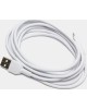 Кабель HOCO (6957531068952) X20 USB (m)-microUSB (m) 3.0м - белый