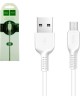 Кабель HOCO (6957531068952) X20 USB (m)-microUSB (m) 3.0м - белый