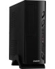 Exegate EX268697RUS Корпус MiniITX MI-208 Black, miniITX/mATX, без БП, 2*USB, Audio