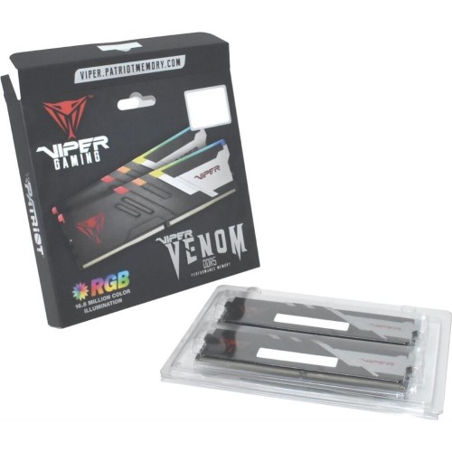 PATRIOT Модуль памяти DIMM DDR5-6200 32GB (16GBx2) RGB PVVR532G620C40K PATRIOT Модуль памяти DIMM DDR5-6200 32GB (16GBx2) RGB PVVR532G620C40K