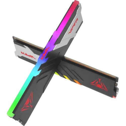 PATRIOT Модуль памяти DIMM DDR5-6200 32GB (16GBx2) RGB PVVR532G620C40K PATRIOT Модуль памяти DIMM DDR5-6200 32GB (16GBx2) RGB PVVR532G620C40K