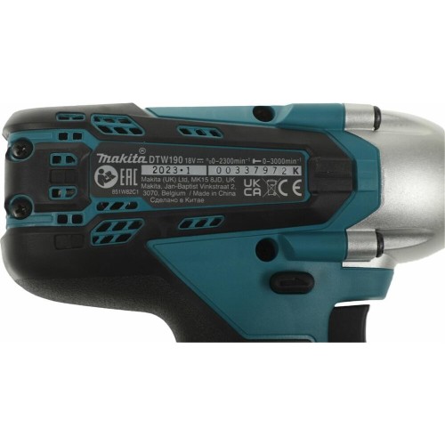 MAKITA Гайковерт DTW190Z аккум. патрон:квад.1/2 MAKITA Гайковерт DTW190Z аккум. патрон:квад.1/2