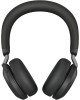 JABRA Гарнитура Evolve2 75, Link380a MS Stereo Black, для компьютера/мобильных устройств, накладные, Bluetooth/радио, черный [27599-999-999]