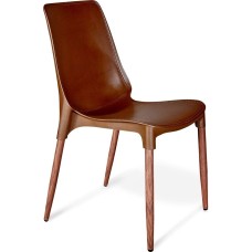 Cтул SHEFFILTON Стул SHT-S75-1 коричневый/темный орех пластик/металл 951551