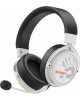 A4TECH Гарнитура игровая Bloody MR590 Sports, для компьютера и игровых консолей, мониторные, Bluetooth/радио/3,5 мм, белый / черный [mr590+ wired/sport white]