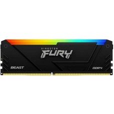 KINGSTON Память DDR4 32GB 3600MHz KF436C18BB2A/32 Fury Beast RGB RTL Gaming PC4-28800 CL18 DIMM 288-pin 1.35В single rank с радиатором Ret