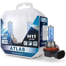 AVS Галогенная лампа ATLAS PB/5000К/PB H11.12V.55W. 2шт